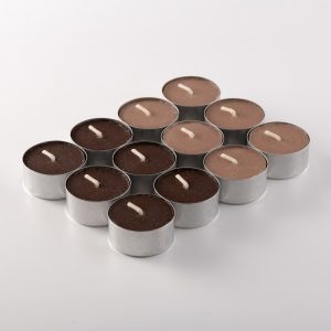 Scented Tealight Candle - Woody (12 Pack)