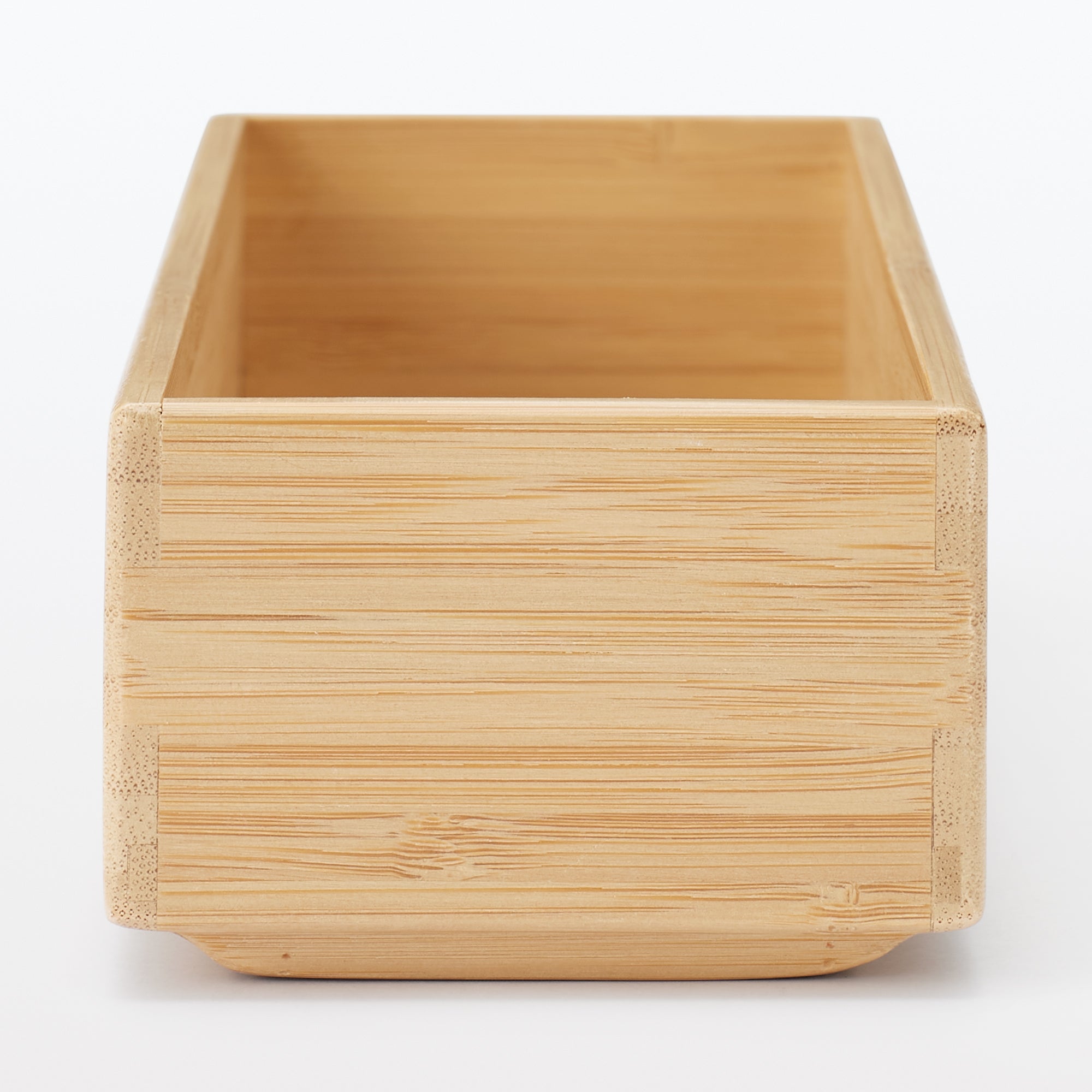 Stackable Bamboo Organizer Box - Small (W3.3 x D10.2 x H2.2) - Image 3