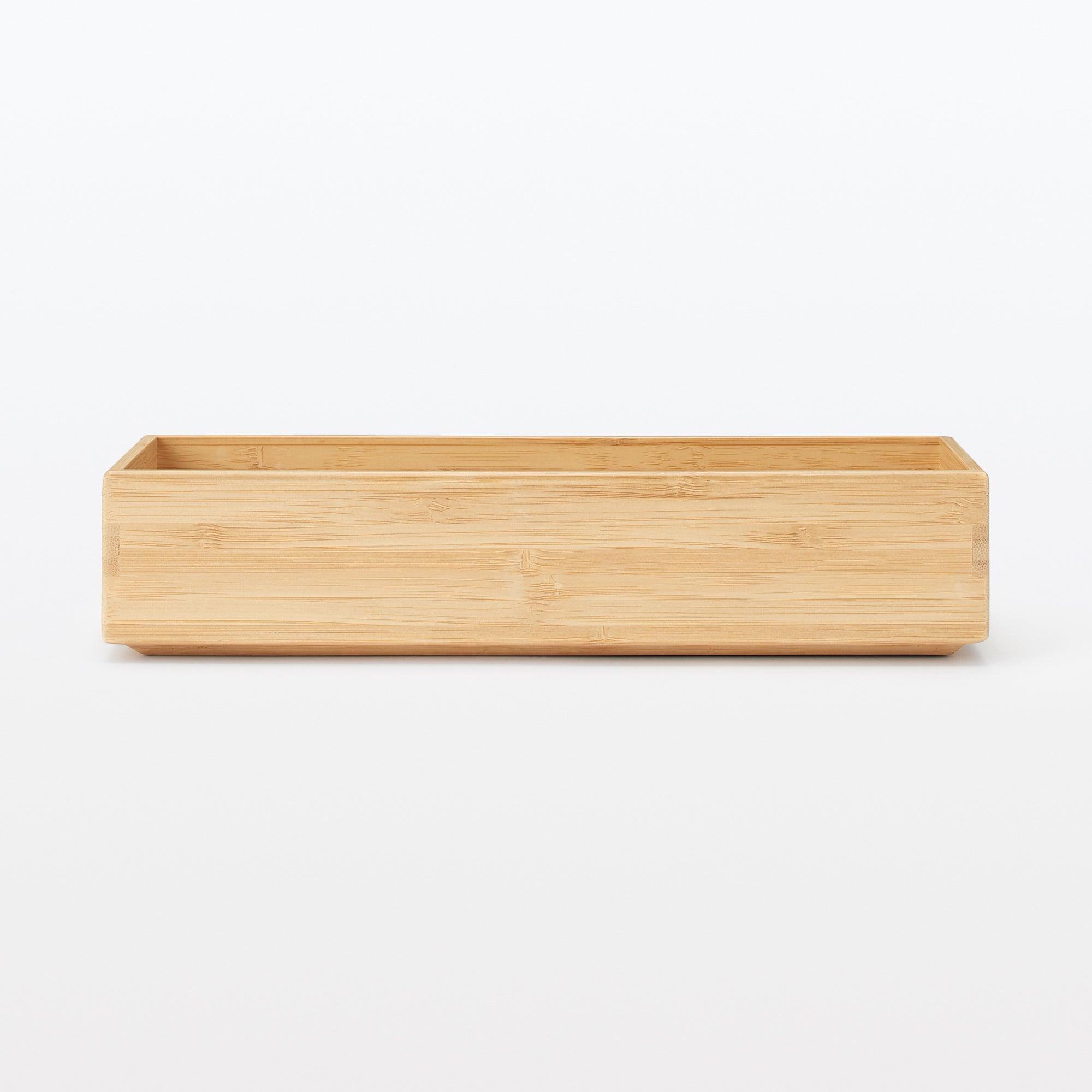 Stackable Bamboo Organizer Box - Small (W3.3 x D10.2 x H2.2) - Image 4