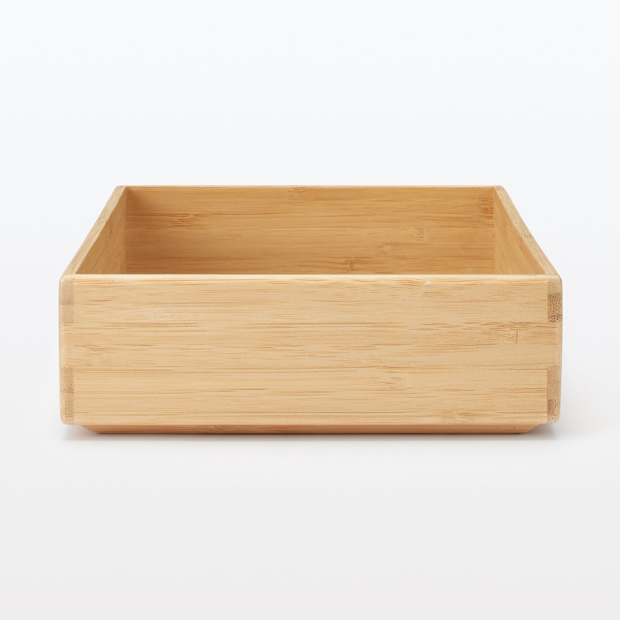 Stackable Bamboo Organizer Box - Medium (W6.7 x D10.2 x H2.2) - Image 3