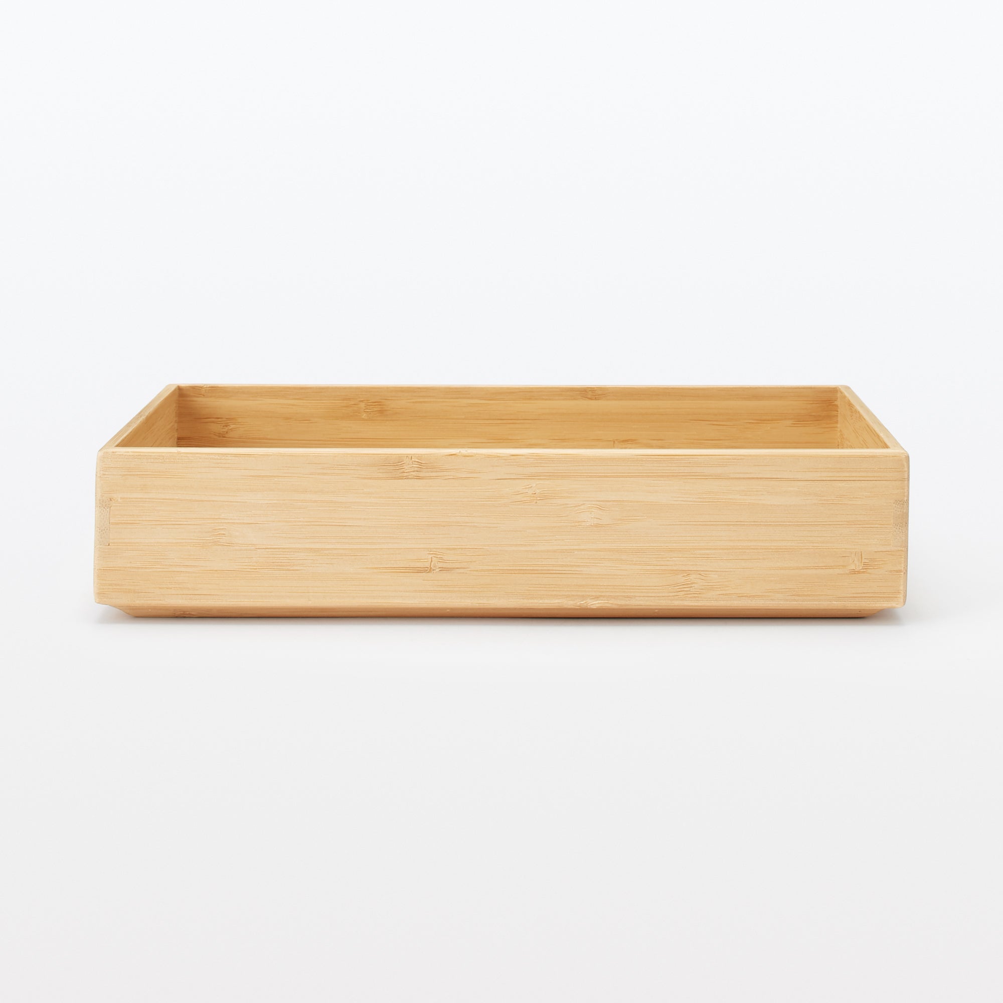 Stackable Bamboo Organizer Box - Medium (W6.7 x D10.2 x H2.2) - Image 4