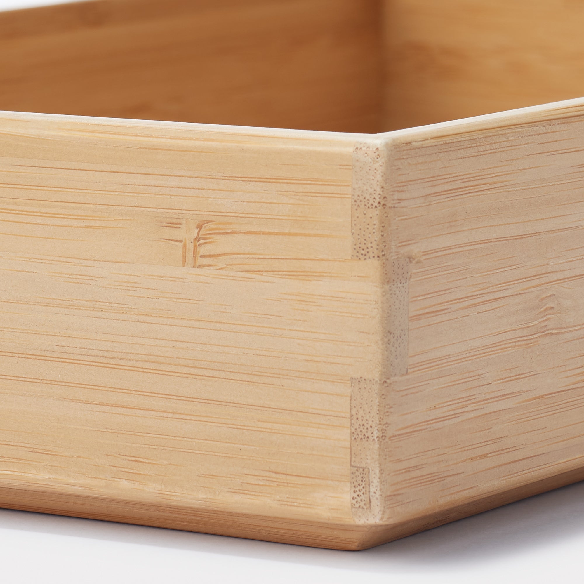 Stackable Bamboo Organizer Box - Medium (W6.7 x D10.2 x H2.2) - Image 6