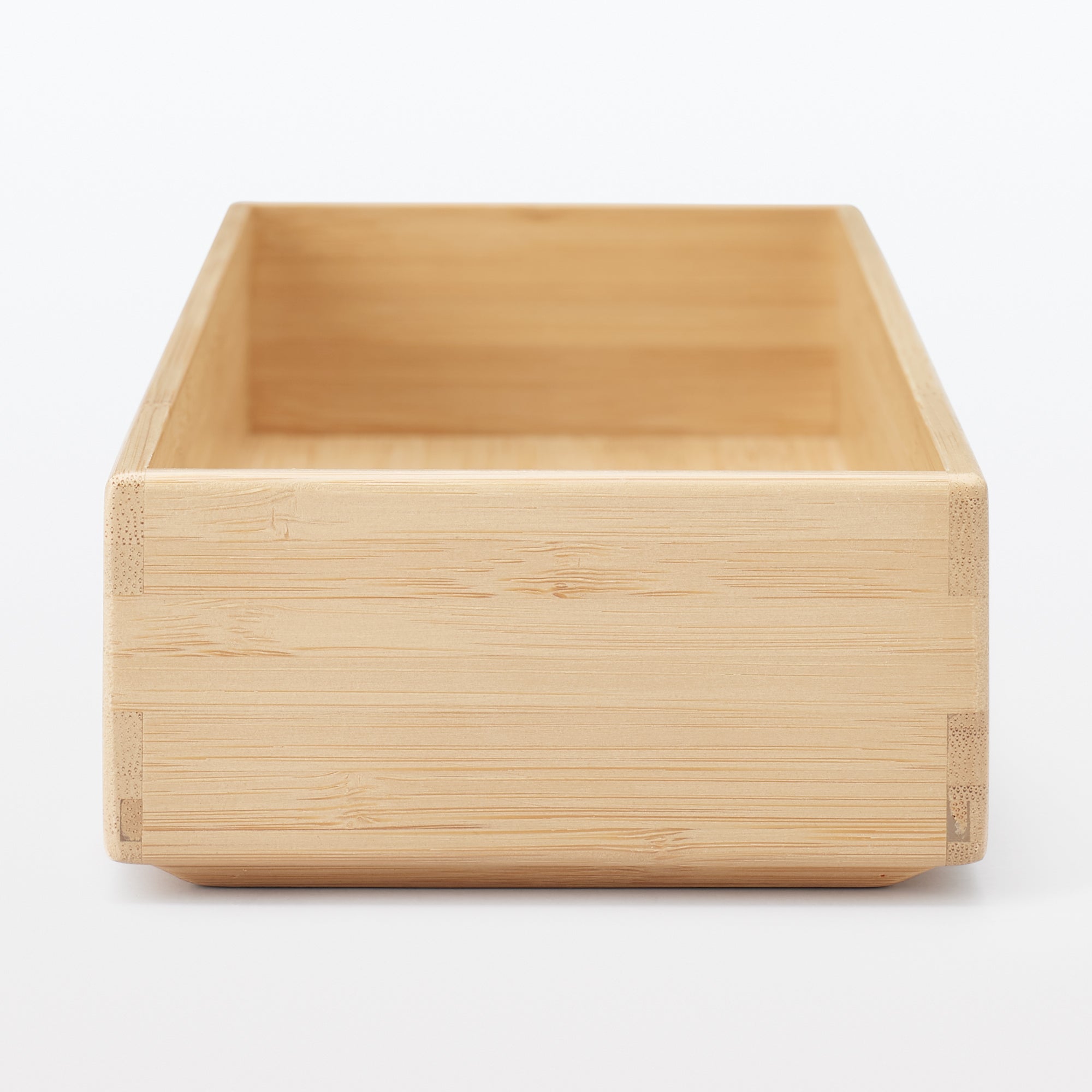 Stackable Bamboo Organizer Box - Large (W4.5 x D13.4 x H2.2) - Image 3