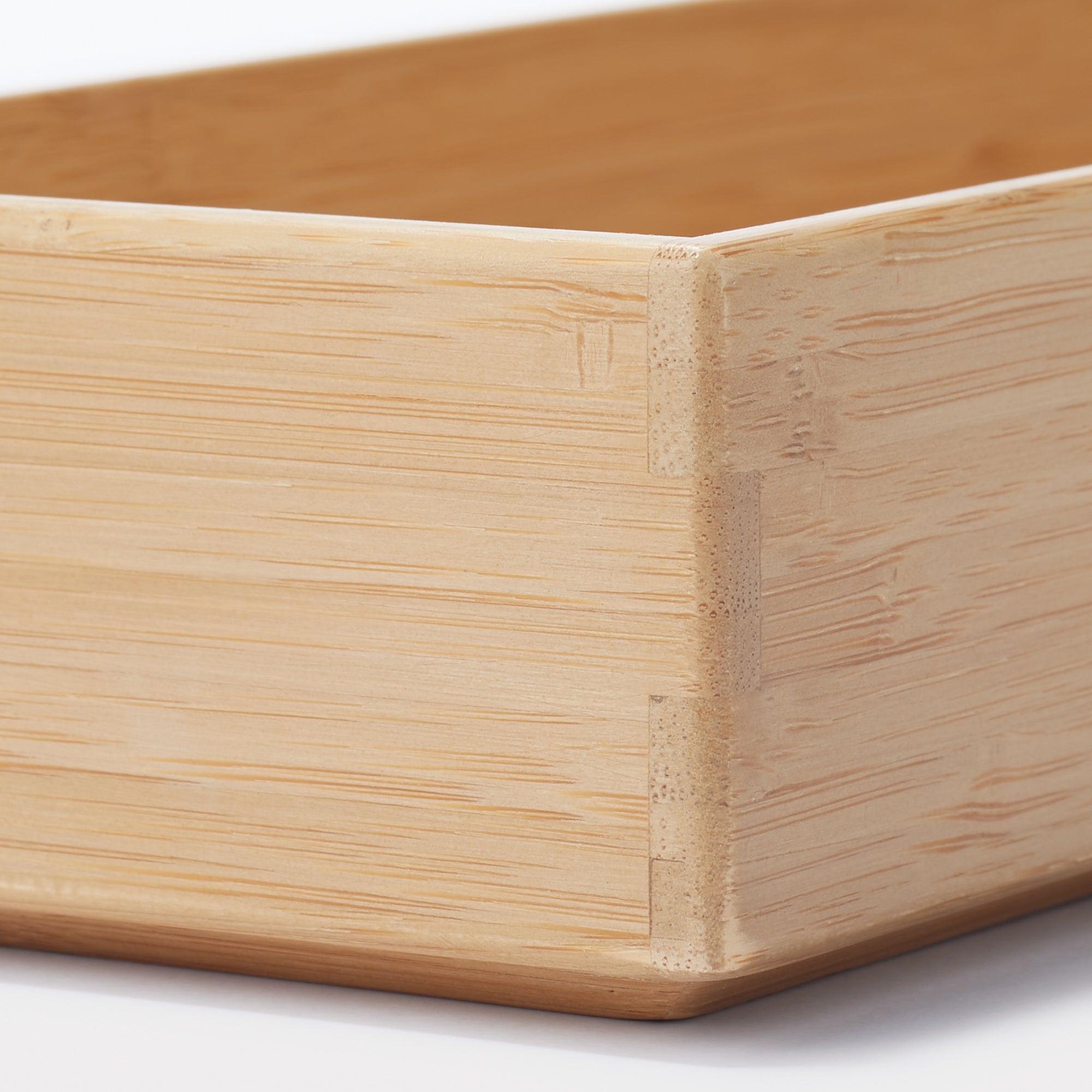 Stackable Bamboo Organizer Box - Large (W4.5 x D13.4 x H2.2) - Image 6
