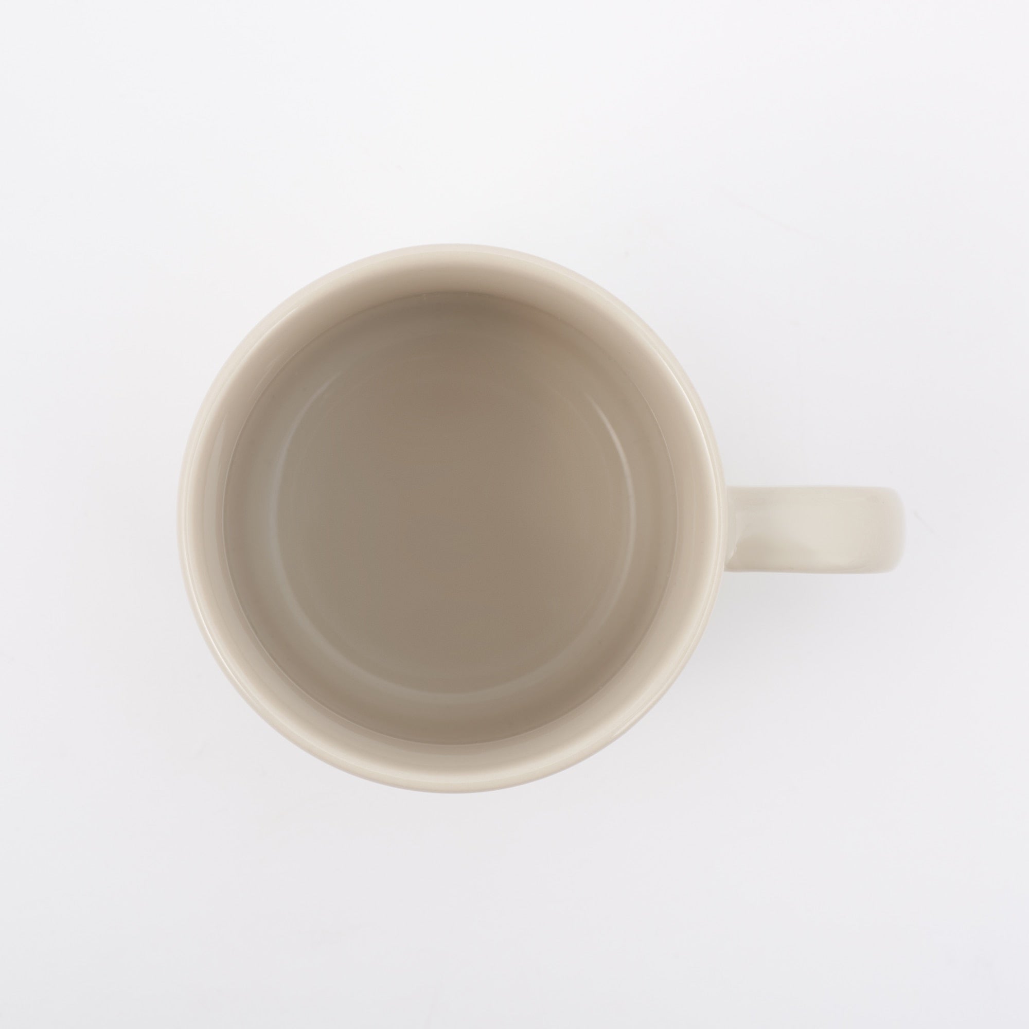Stoneware Mug Cup (16.9 fl oz) - Gray Beige - Image 3