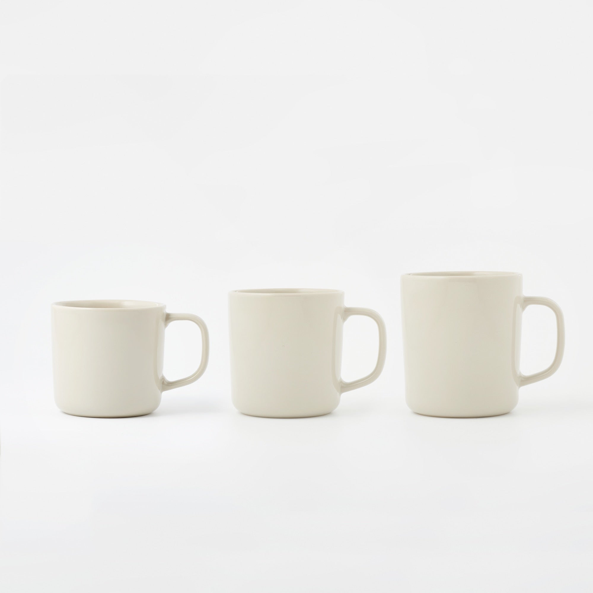 Stoneware Mug Cup (16.9 fl oz) - Gray Beige - Image 4