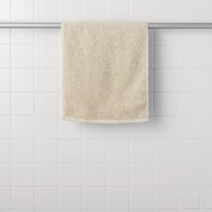Organic Cotton Pile Face Towel