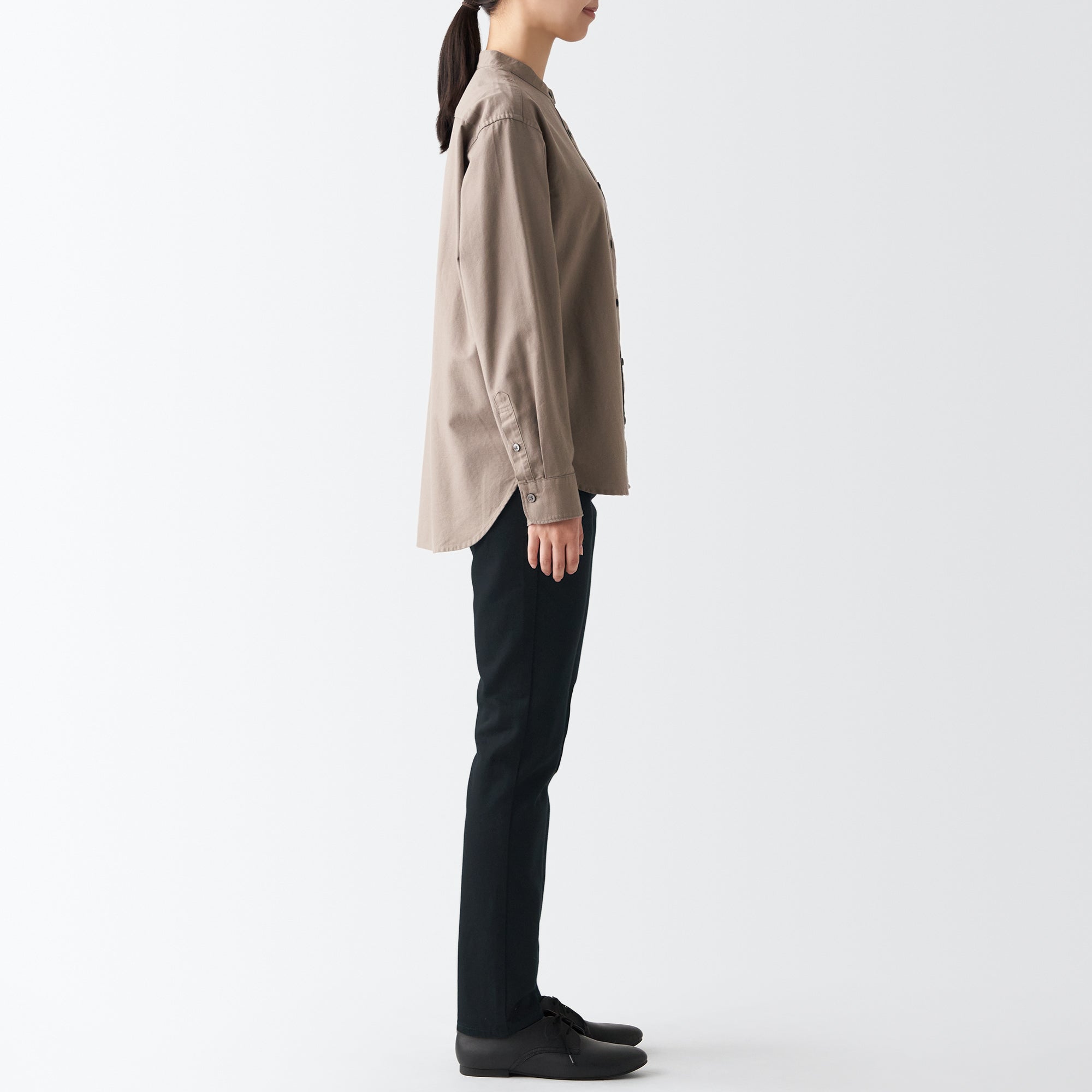 Women's Stretch Denim Slim Pants Black - Image 6