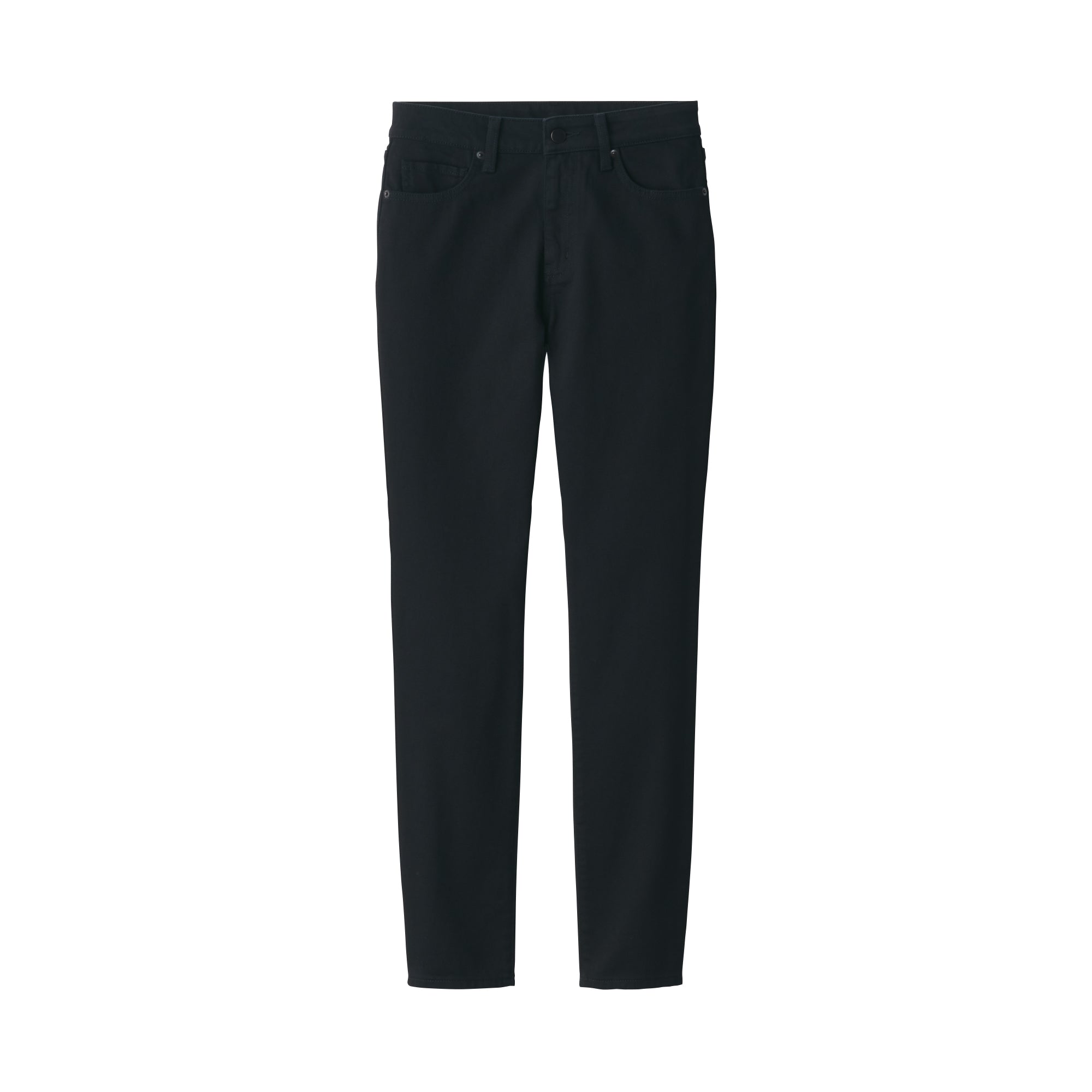 Women's Stretch Denim Slim Pants Black - Image 2