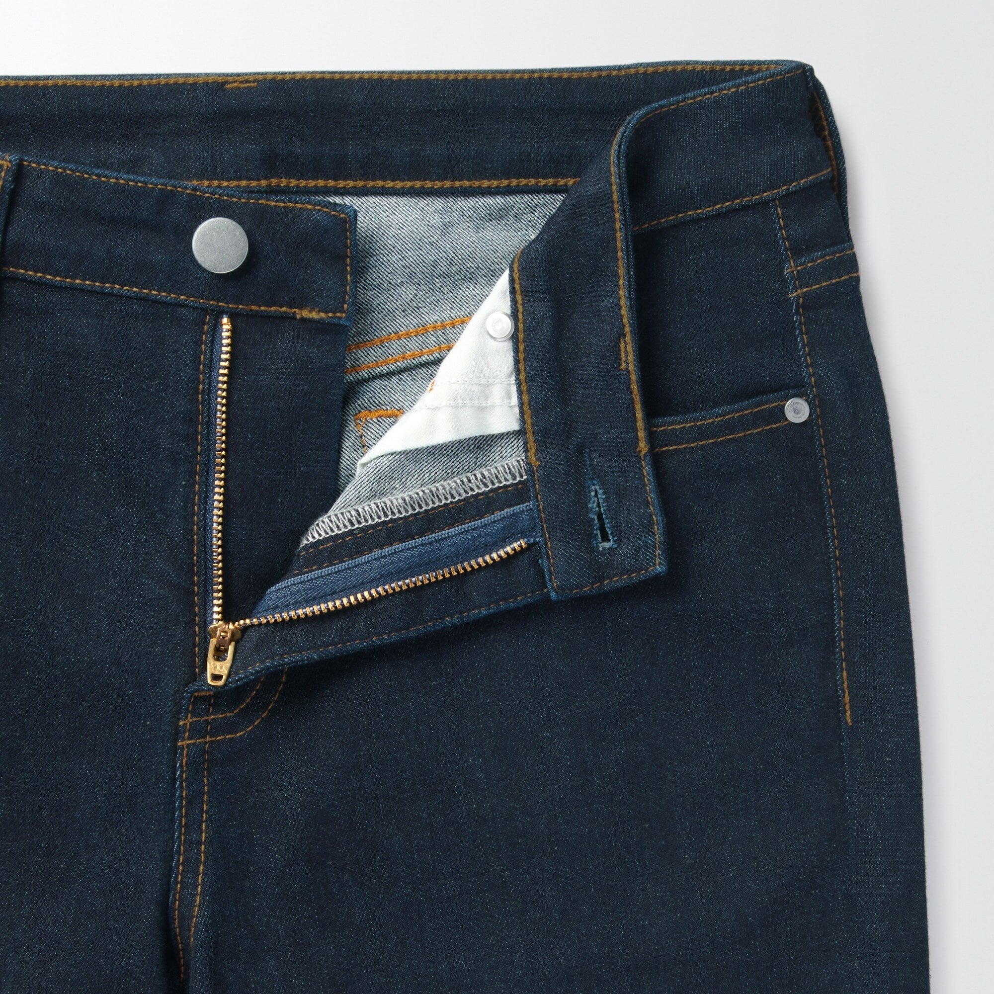 Women's Super Stretch Denim Skinny Pants Dark Navy (L 30 / 76 cm) - Image 9