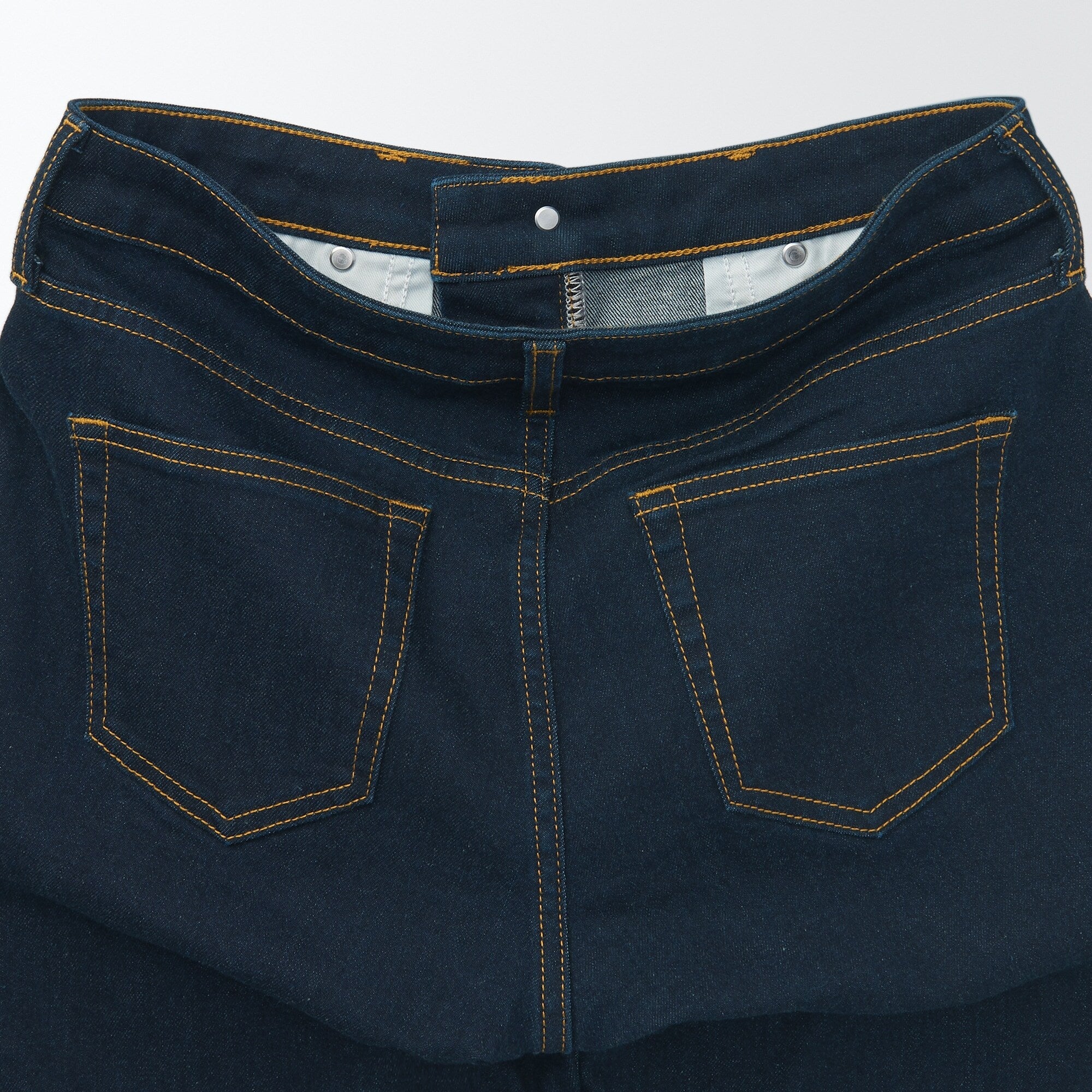 Women's Super Stretch Denim Skinny Pants Dark Navy (L 30 / 76 cm) - Image 10