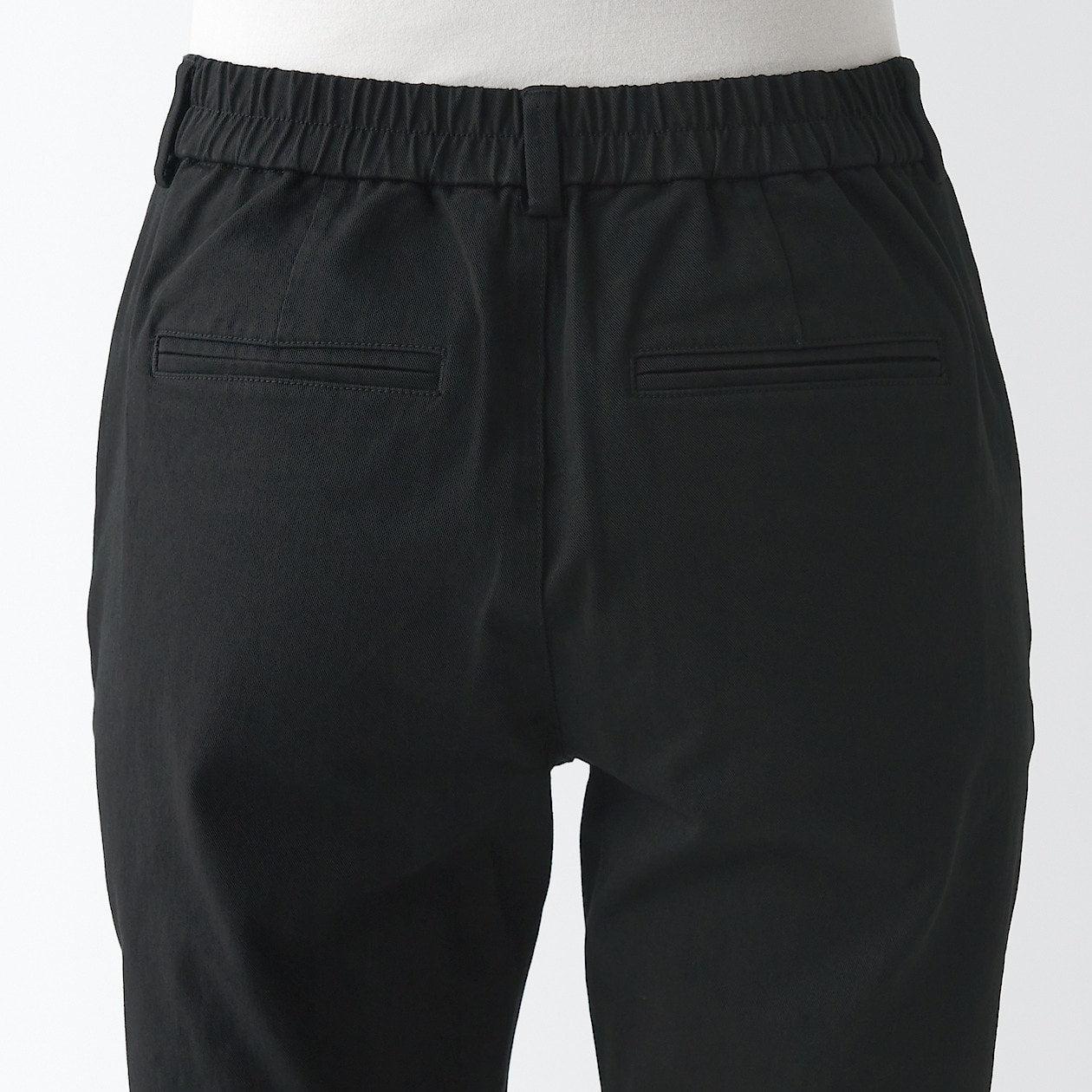 Women's 4-Way Stretch Chino Slim Tapered Pants (L 32inch / 80cm) - Image 8
