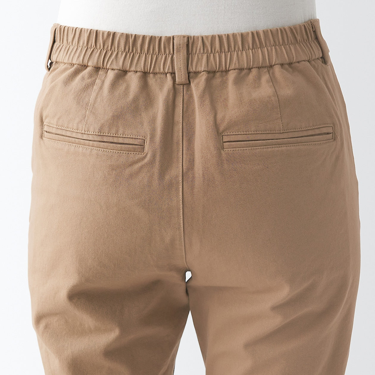 Women's 4-Way Stretch Chino Slim Tapered Pants (L 32inch / 80cm) - Image 18