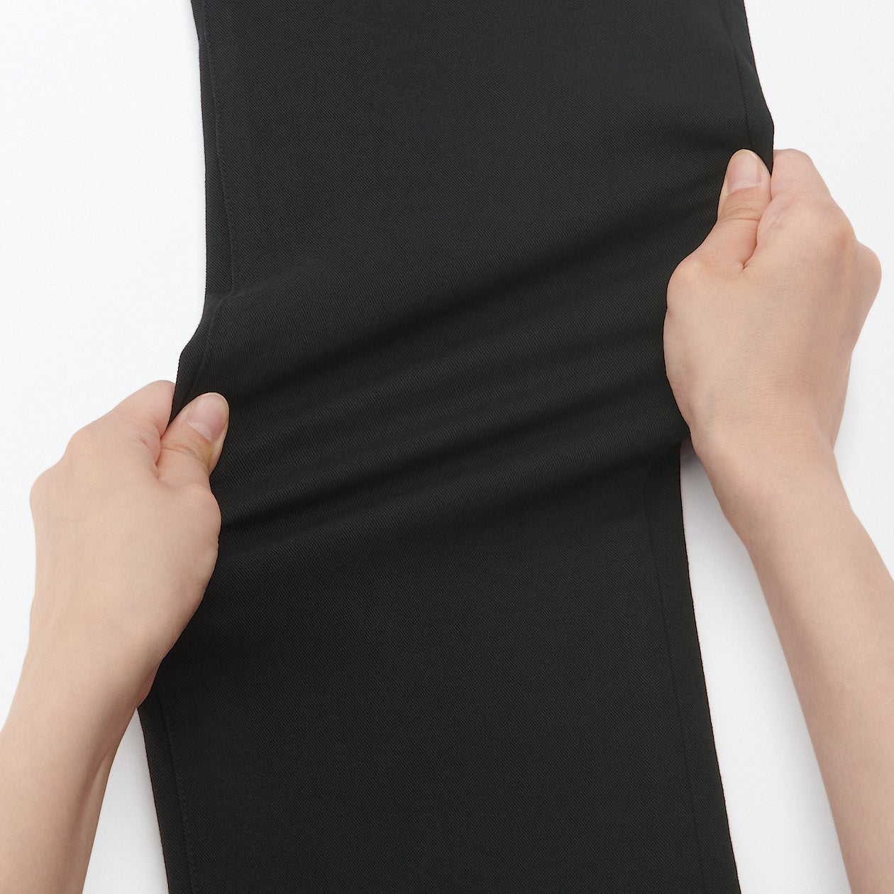 Women's 4-Way Stretch Chino Slim Tapered Pants (L 32inch / 80cm) - Image 31