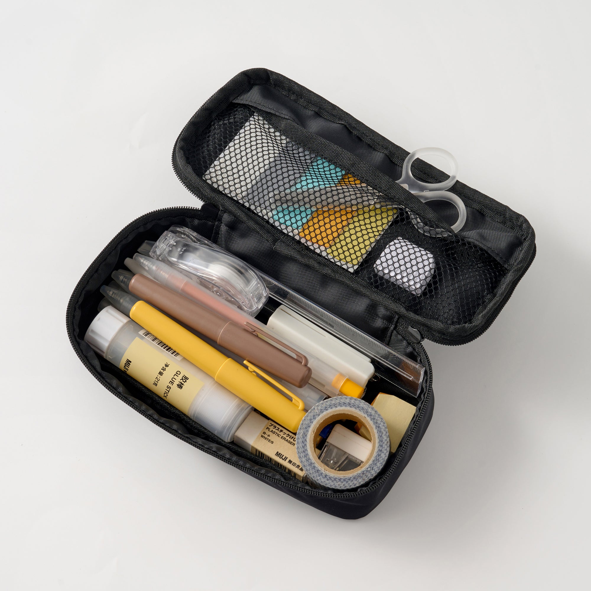 Nylon Pen Case - Black - Image 2