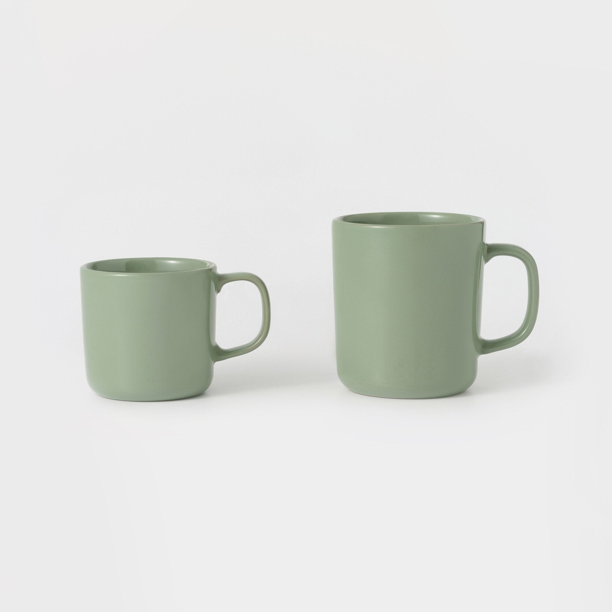 Stoneware Mug Cup (9.1 fl oz) - Mint Green - Image 4