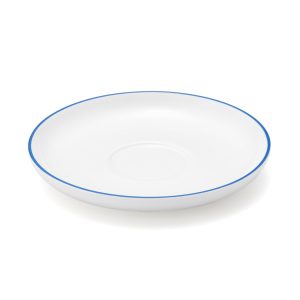 Everyday Tableware Tea Saucer - Blue Stripe