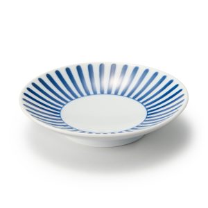 Hasami Ware Small Plate - Stripes Pattern