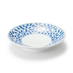 Hasami Ware Small Plate - Arabesque Pattern