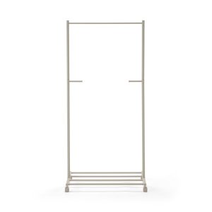 Steel Pipe Clothes Rack - Warm Gray