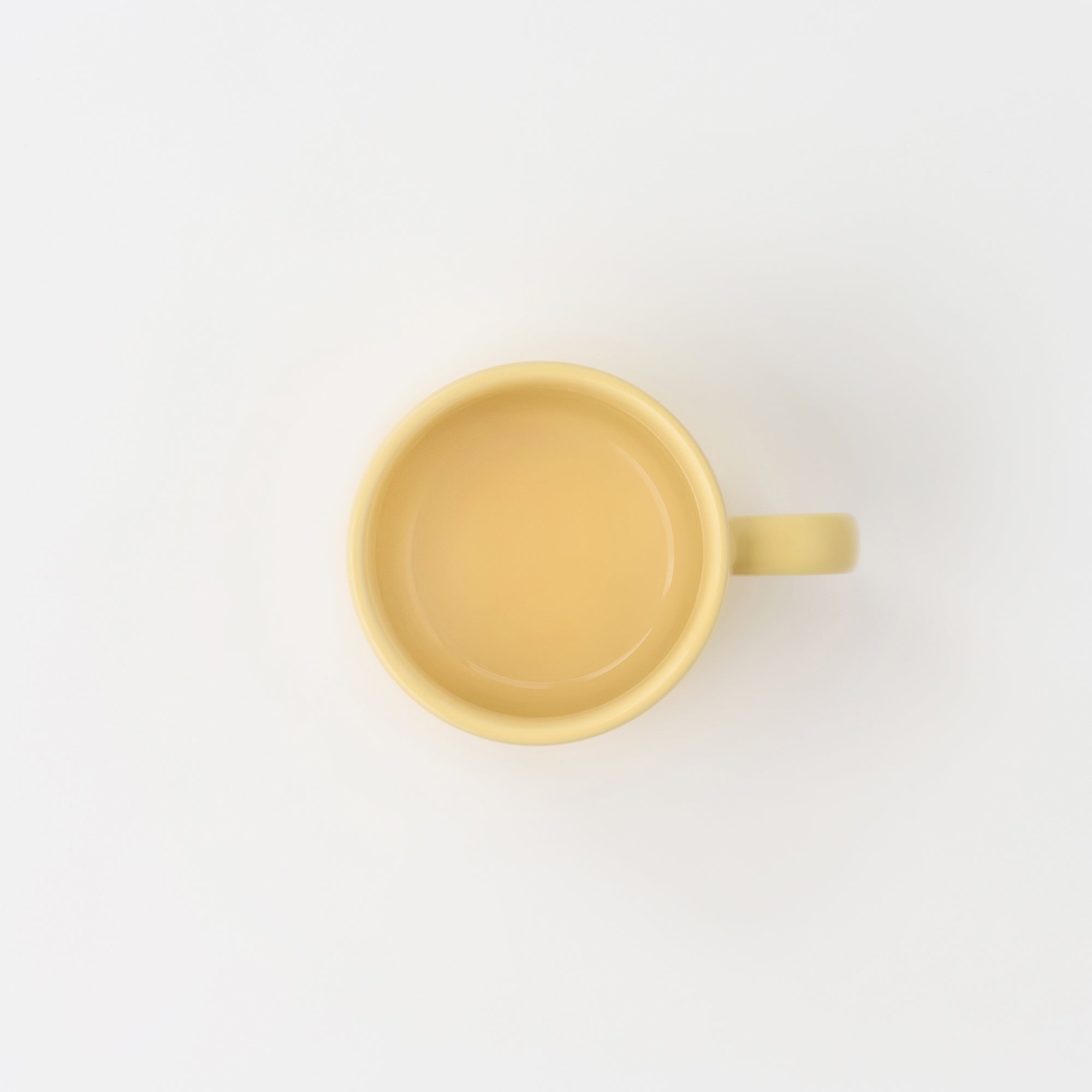 Stoneware Mug Cup (16.9 fl oz) - Light Yellow - Image 2