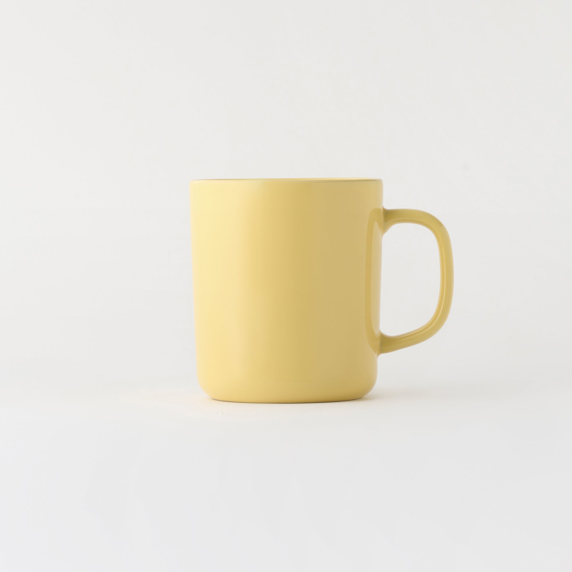Stoneware Mug Cup (16.9 fl oz) - Light Yellow - Image 3