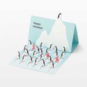 Flip-and-Enjoy Countdown Card - Penguin