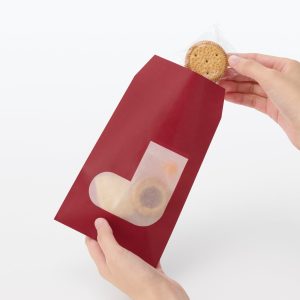 Paper Window Gift Bag - Sock