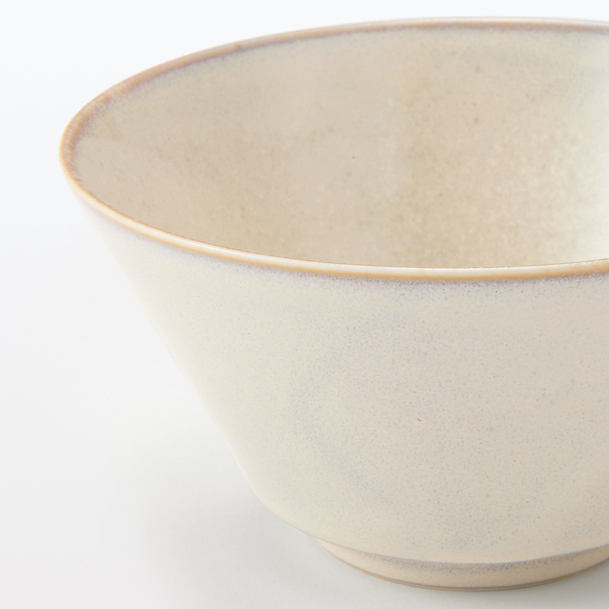 Mino Ware Bowl - White Glaze - Image 6