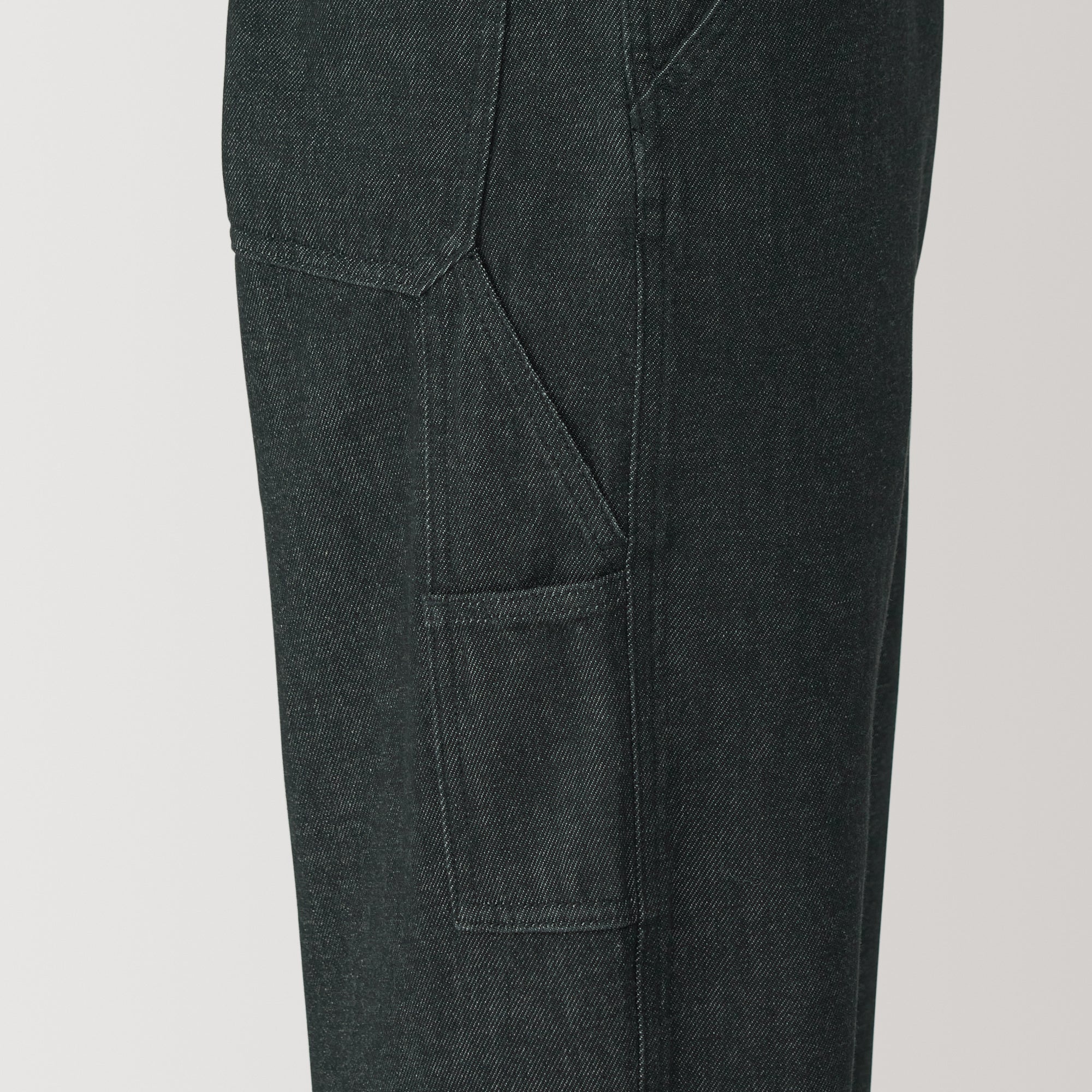 Women Kapok Blend Denim Overalls - Image 10