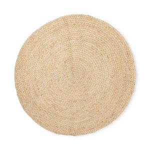 Jute Floor Mat - Dia. 39.4