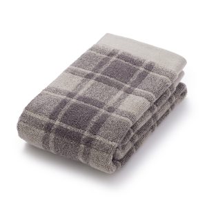 Twin Pile Patterned Face Towel