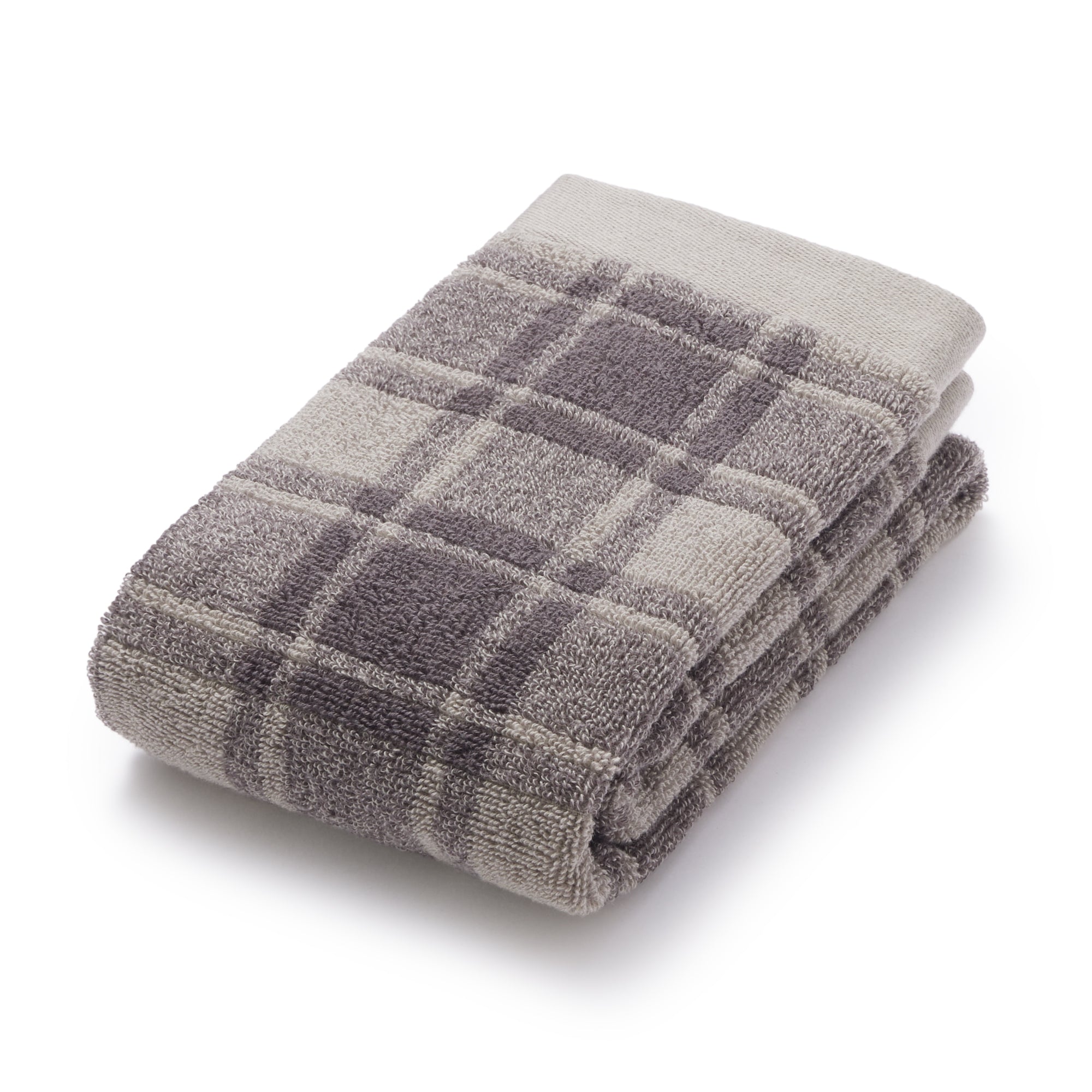 Twin Pile Patterned Face Towel