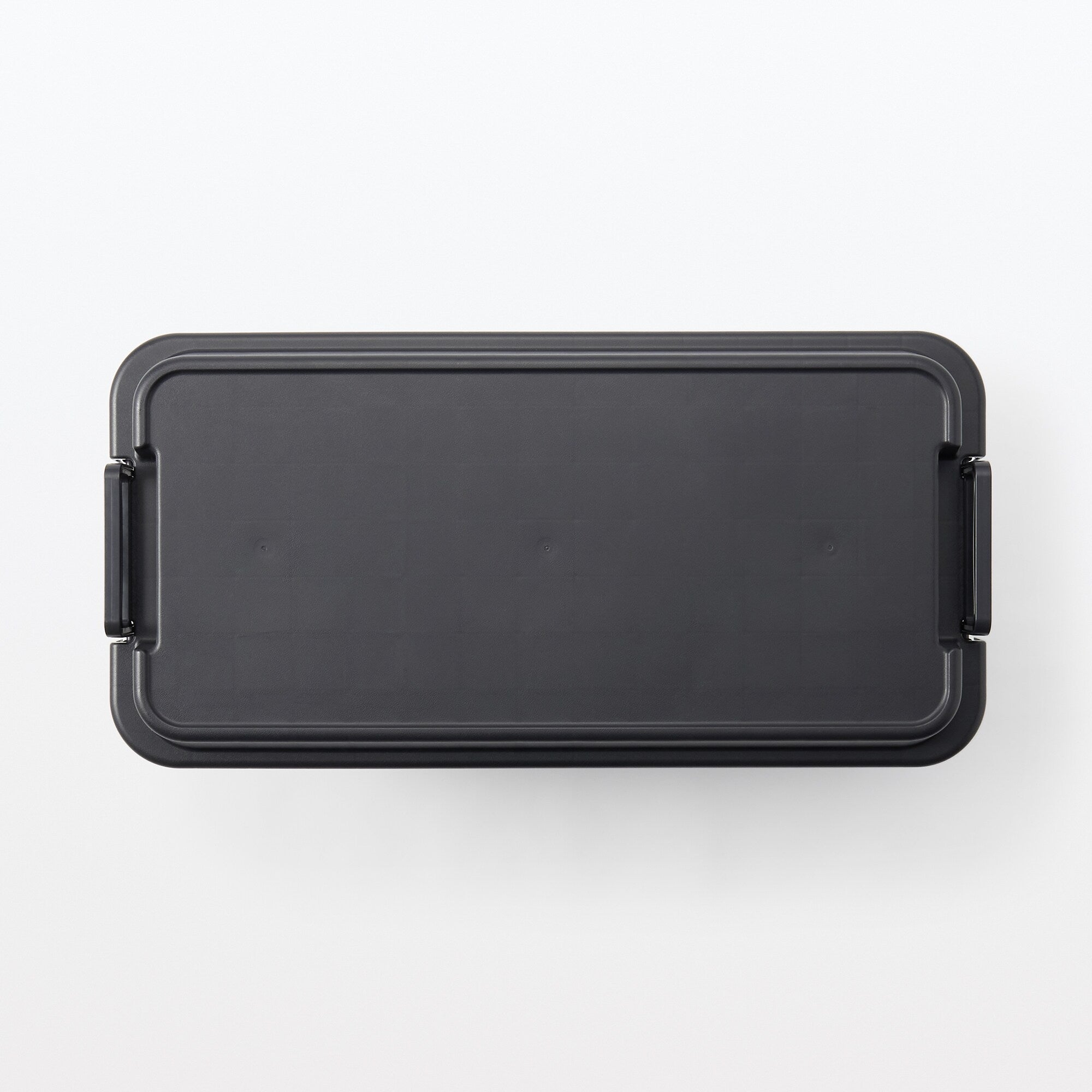 Heavy Duty Polypropylene Storage Box - Dark Gray - Extra Large 18.5 gal - Image 3