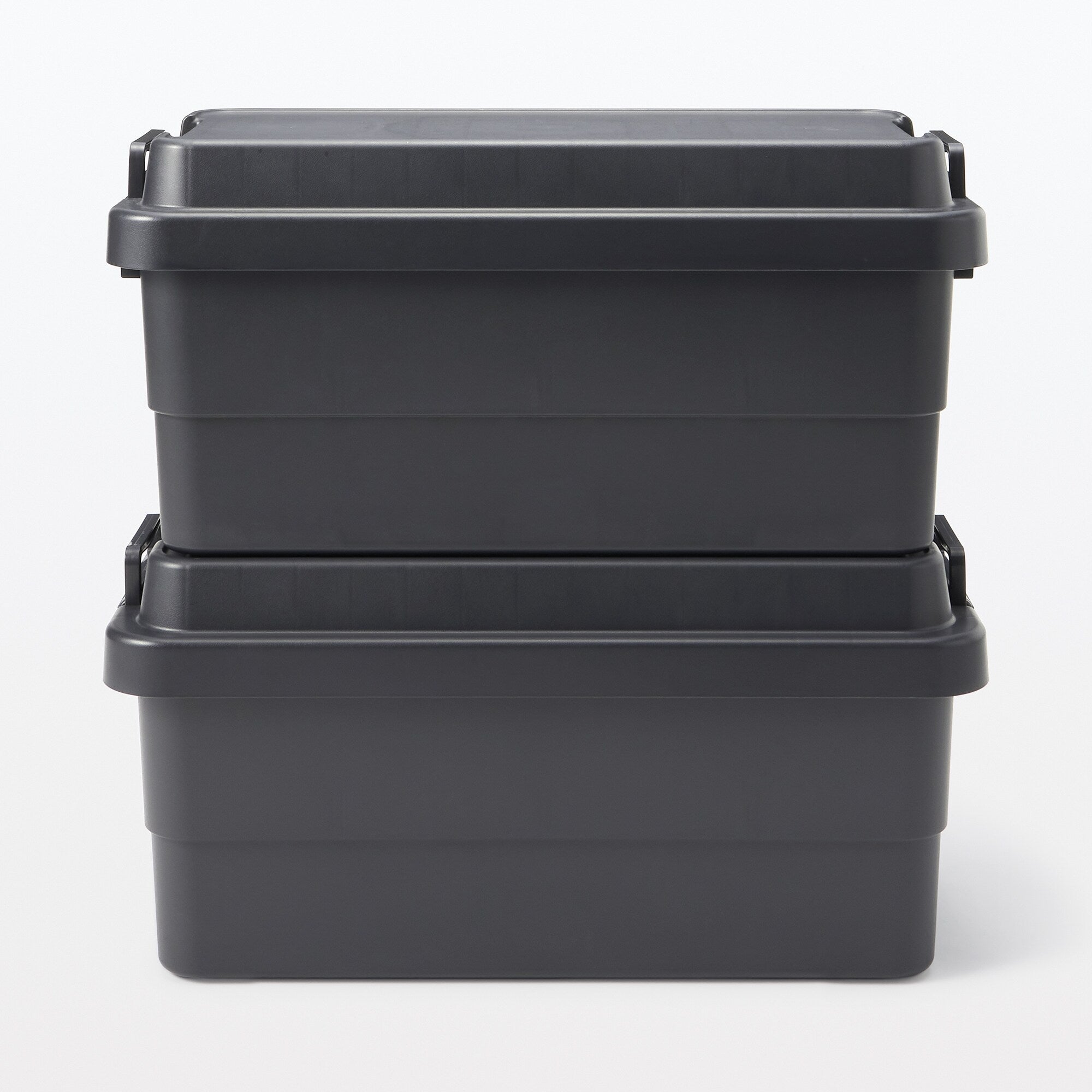 Heavy Duty Polypropylene Storage Box - Dark Gray - Extra Large 18.5 gal - Image 7