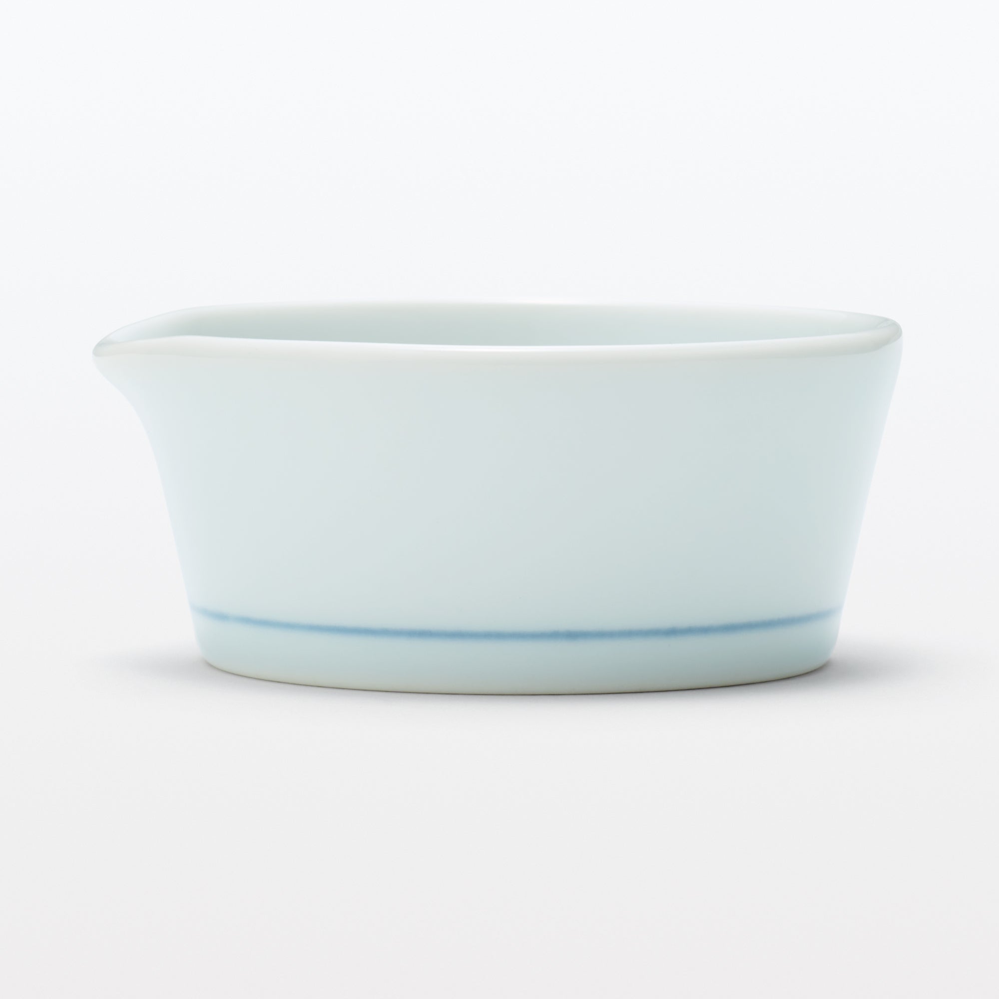 Hasami Ware Lipped Bowl - Stripe - Image 3