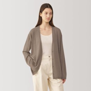 Labo Natural Cashmere V Neck Cardigan