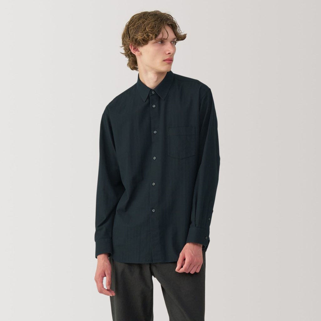 Labo Brushed Herringbone Shirt