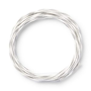 Wrapping Paper String - Gray/White