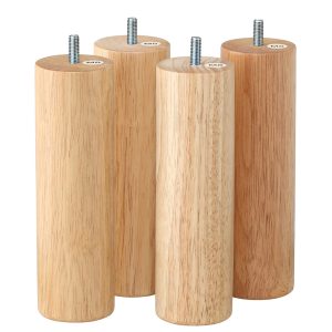 M8 Wooden Legs for Bed & Sofa - 7.9 Inch - Natural