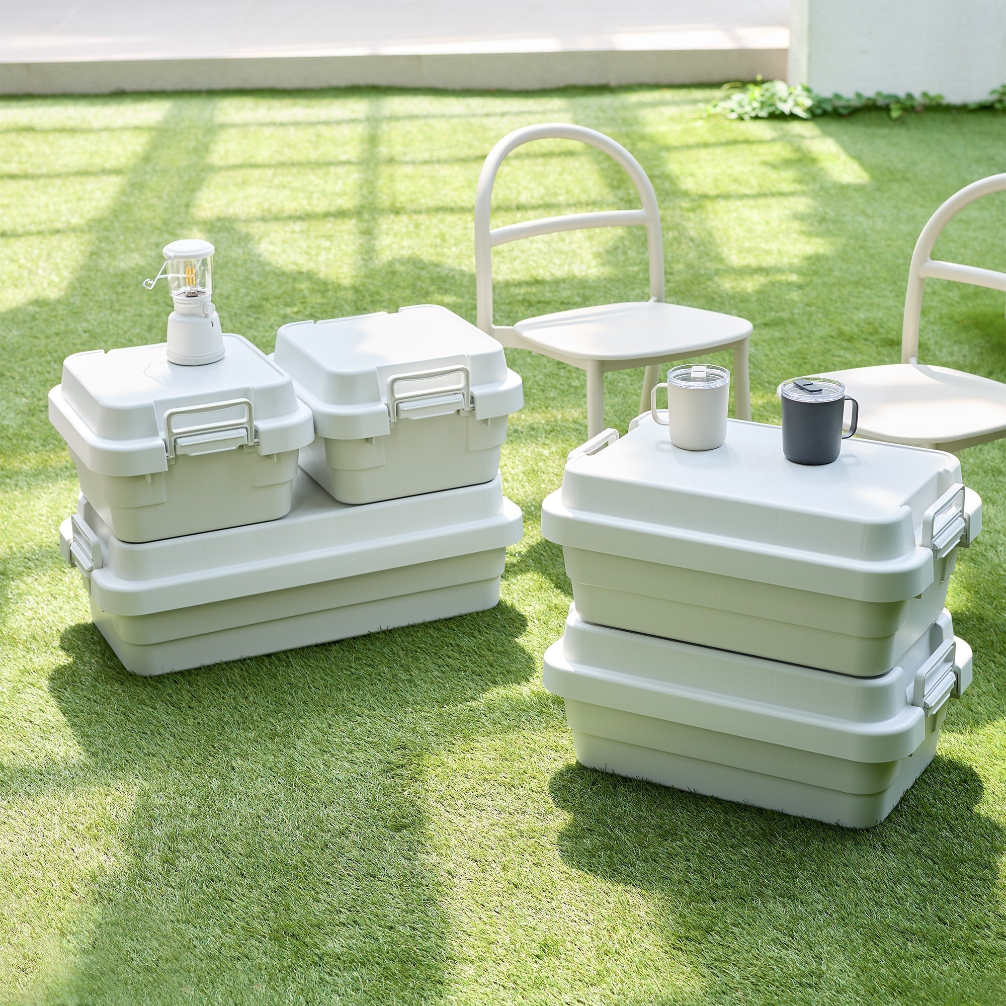 Heavy Duty Polypropylene Shallow Storage Box - Small (19 Qt) - Image 9