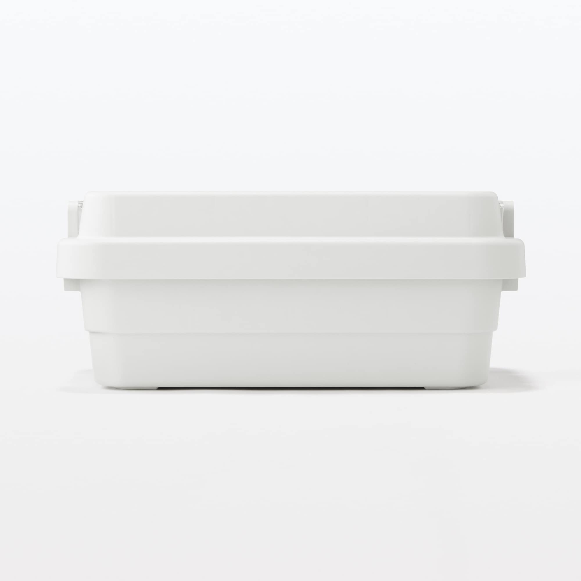 Heavy Duty Polypropylene Shallow Storage Box - Large (31.7 Qt) - Image 3