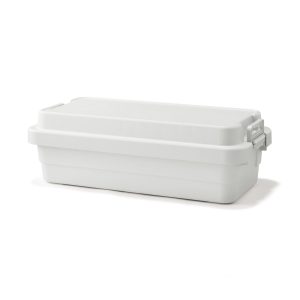 Heavy Duty Polypropylene Shallow Storage Box - Extra Large (42.3 Qt)