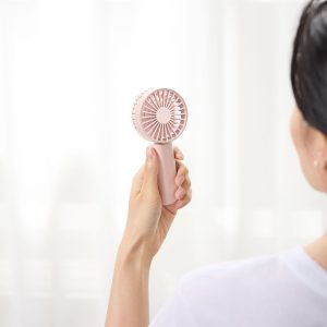 Rechargeable Compact Handheld Fan - Pink