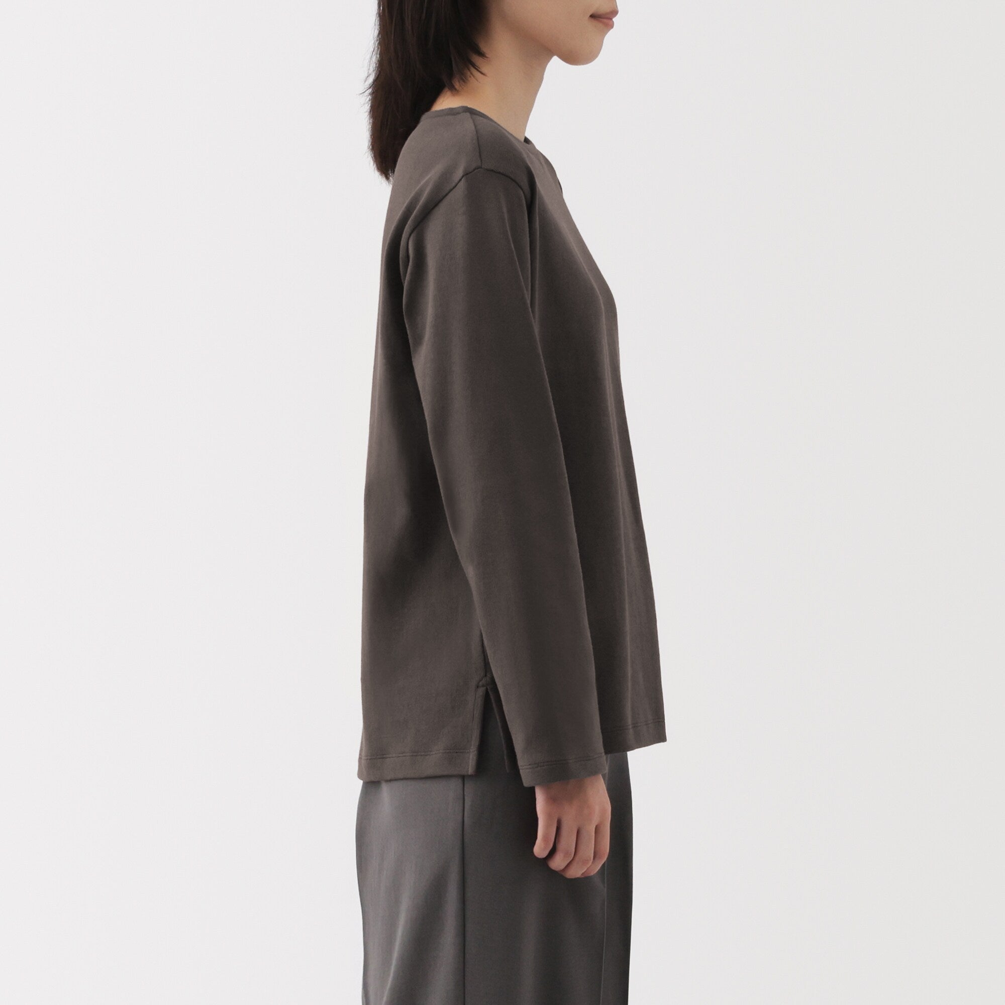 Heavyweight Cotton Boatneck T-Shirt - Image 13