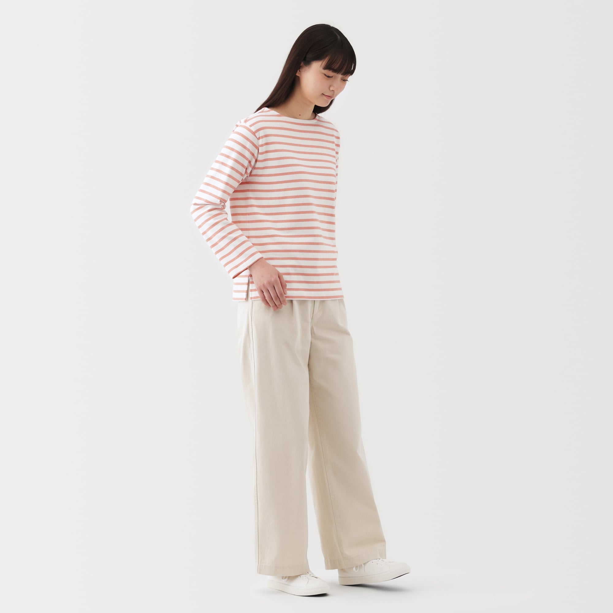 Heavyweight Cotton Boatneck T-Shirt - Image 28