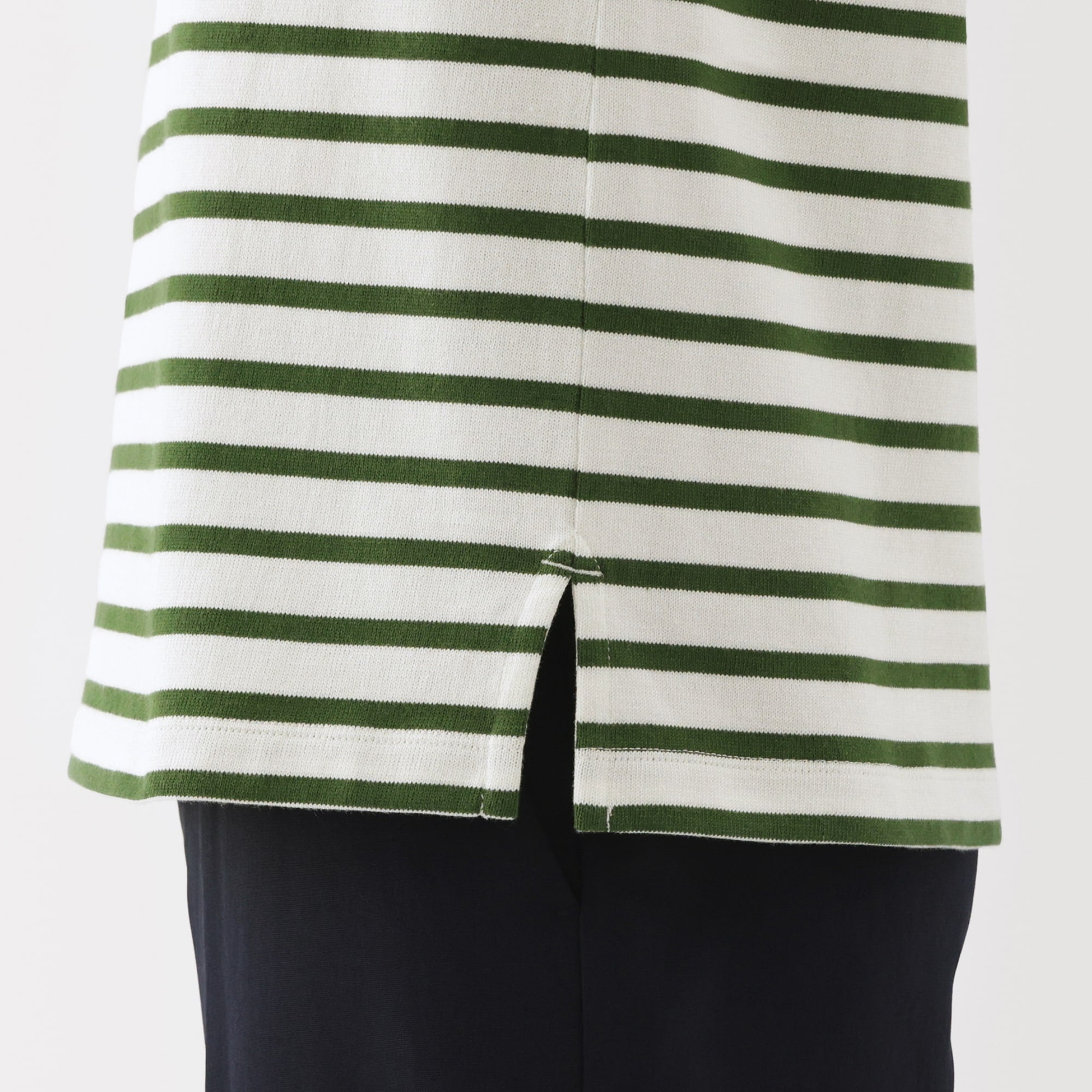 Heavyweight Cotton Boatneck T-Shirt - Image 24