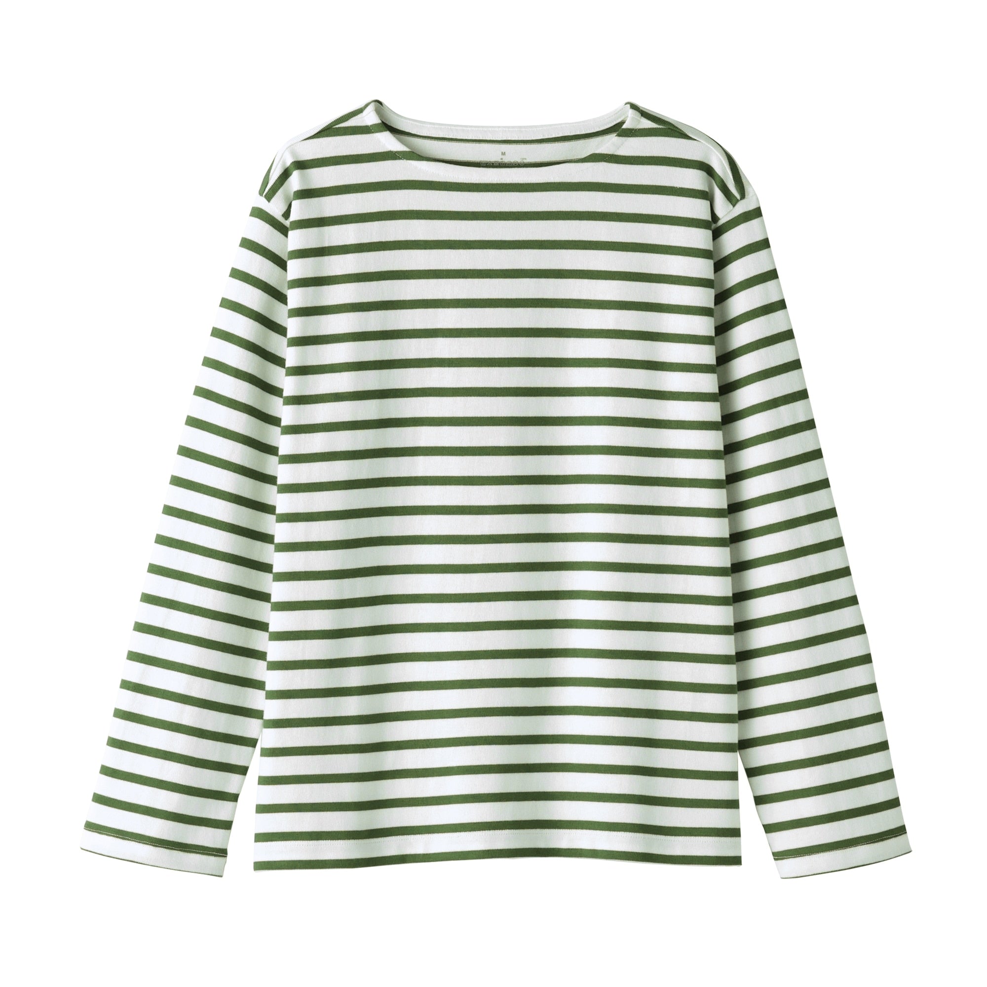 Heavyweight Cotton Boatneck T-Shirt - Image 18