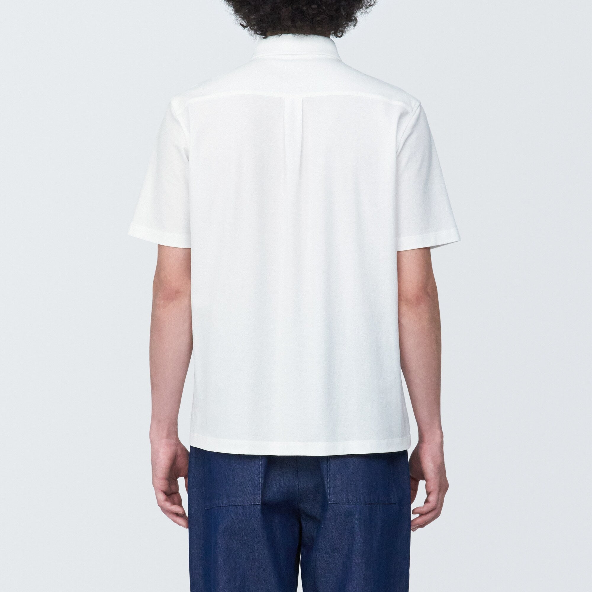 Men's Cool Touch Pique Button Down Polo Shirt - Image 6
