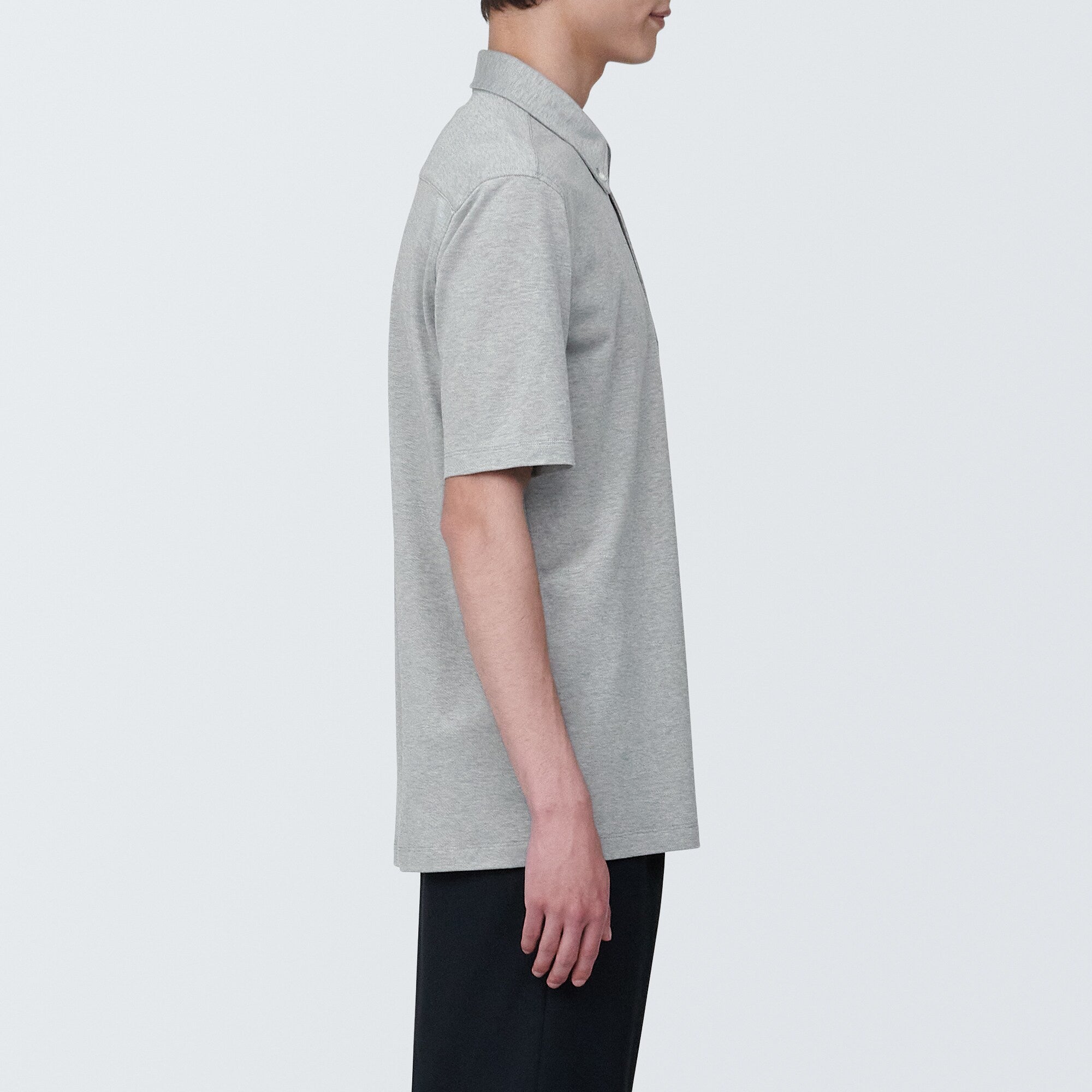 Men's Cool Touch Pique Button Down Polo Shirt - Image 18